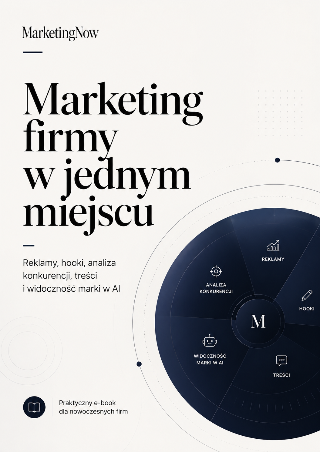Okładka e-booka Marketing firmy w jednym miejscu